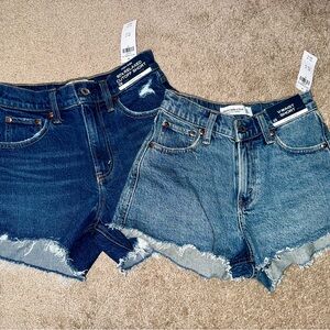 Abercrombie Curve Love Denim Shorts Bundle